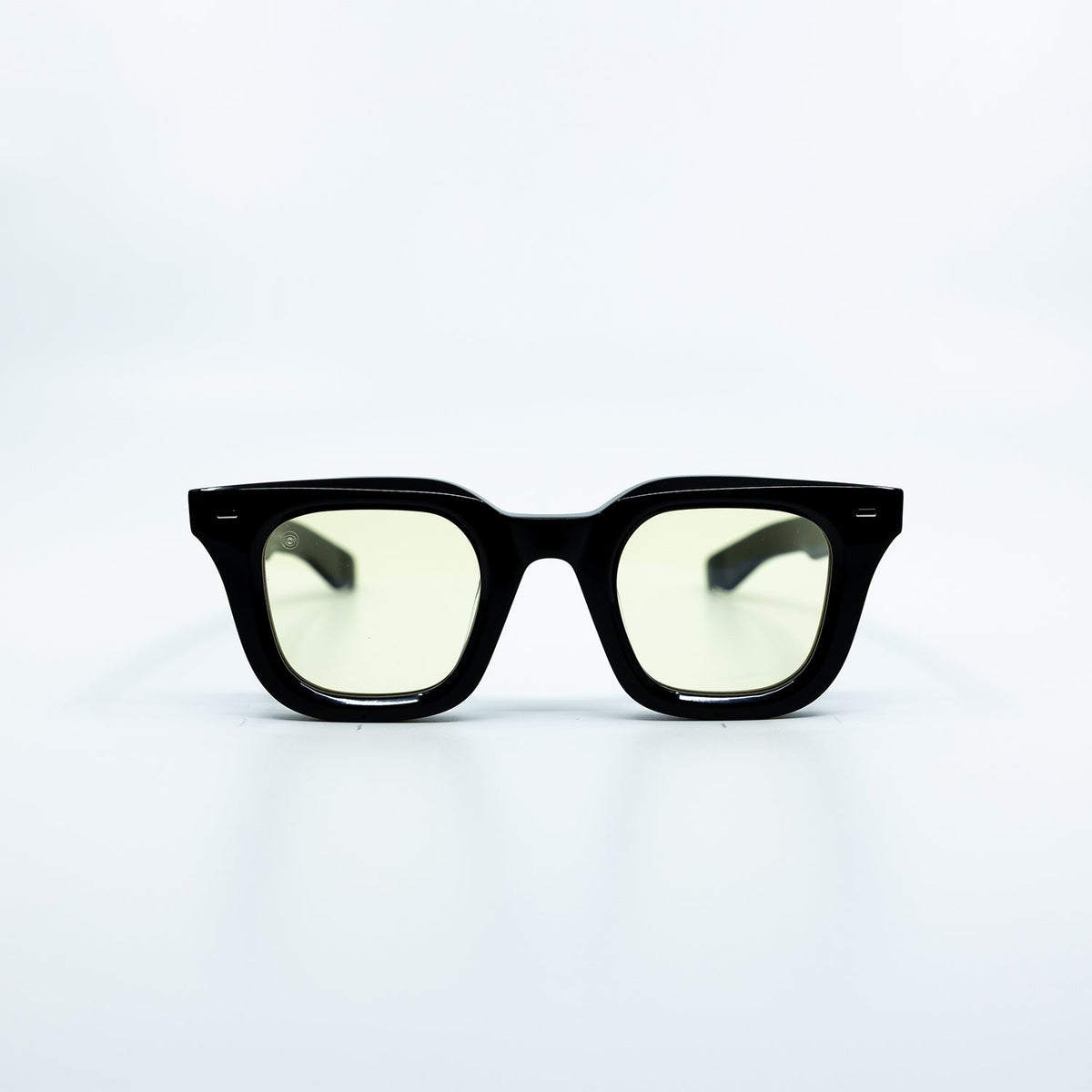 Zid Sunglasses with Black Frame & Yellow Lens