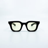 Zid Sunglasses with Black Frame & Yellow Lens