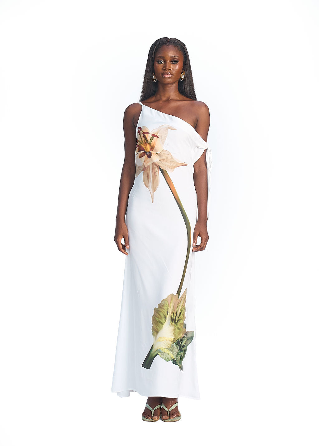 SIA DRESS- OFF WHITE MAGNOLIA