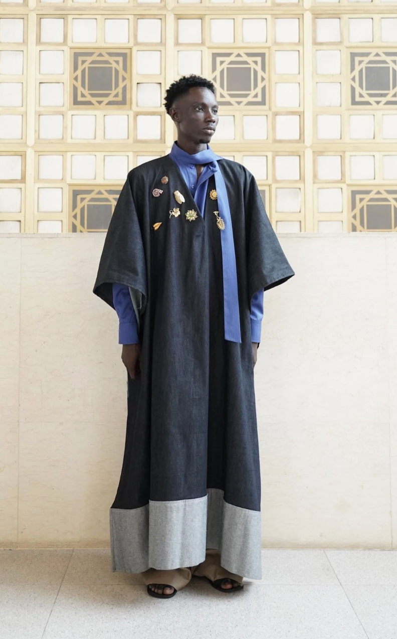 Denim Grand boubou