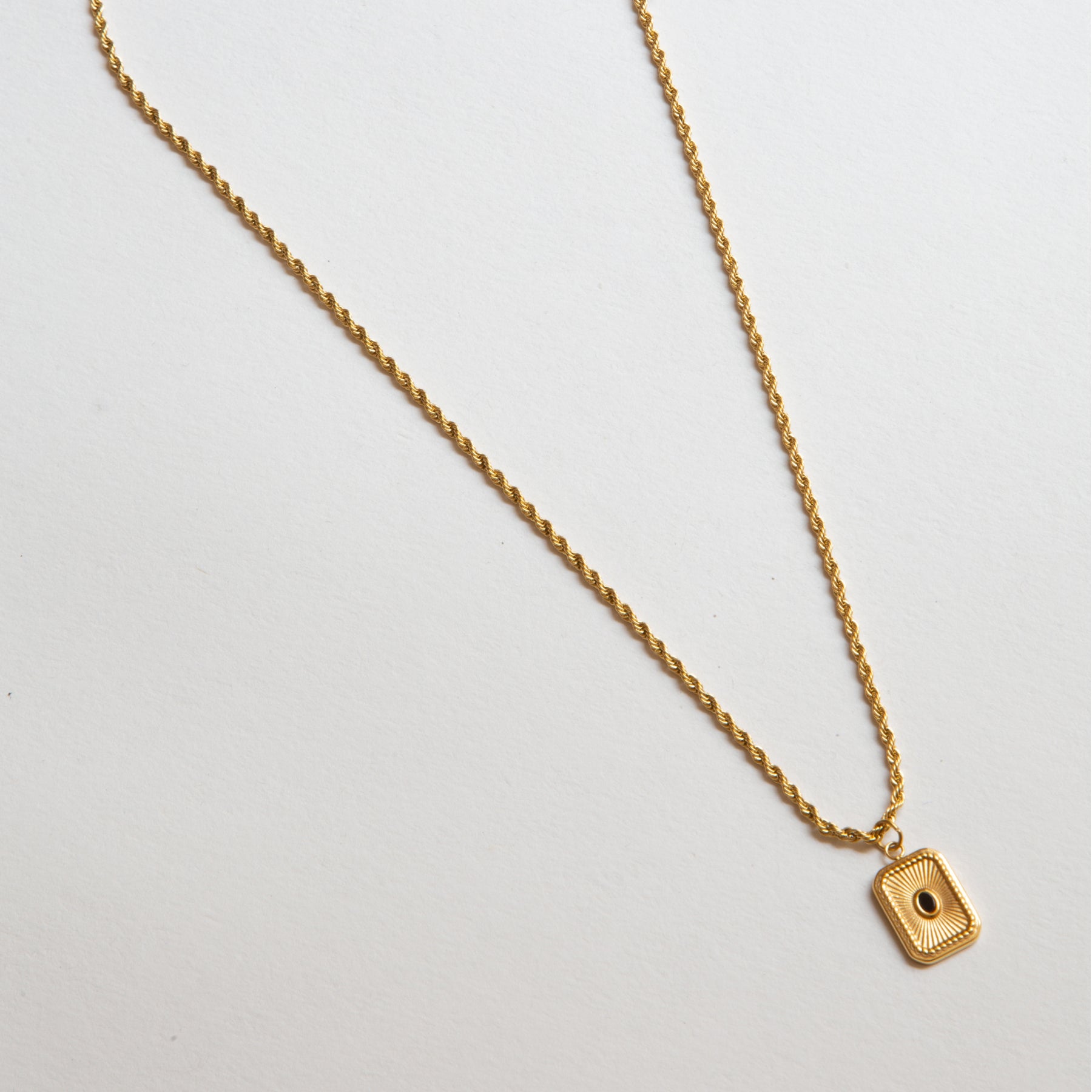 Onyx Gemstone Necklace