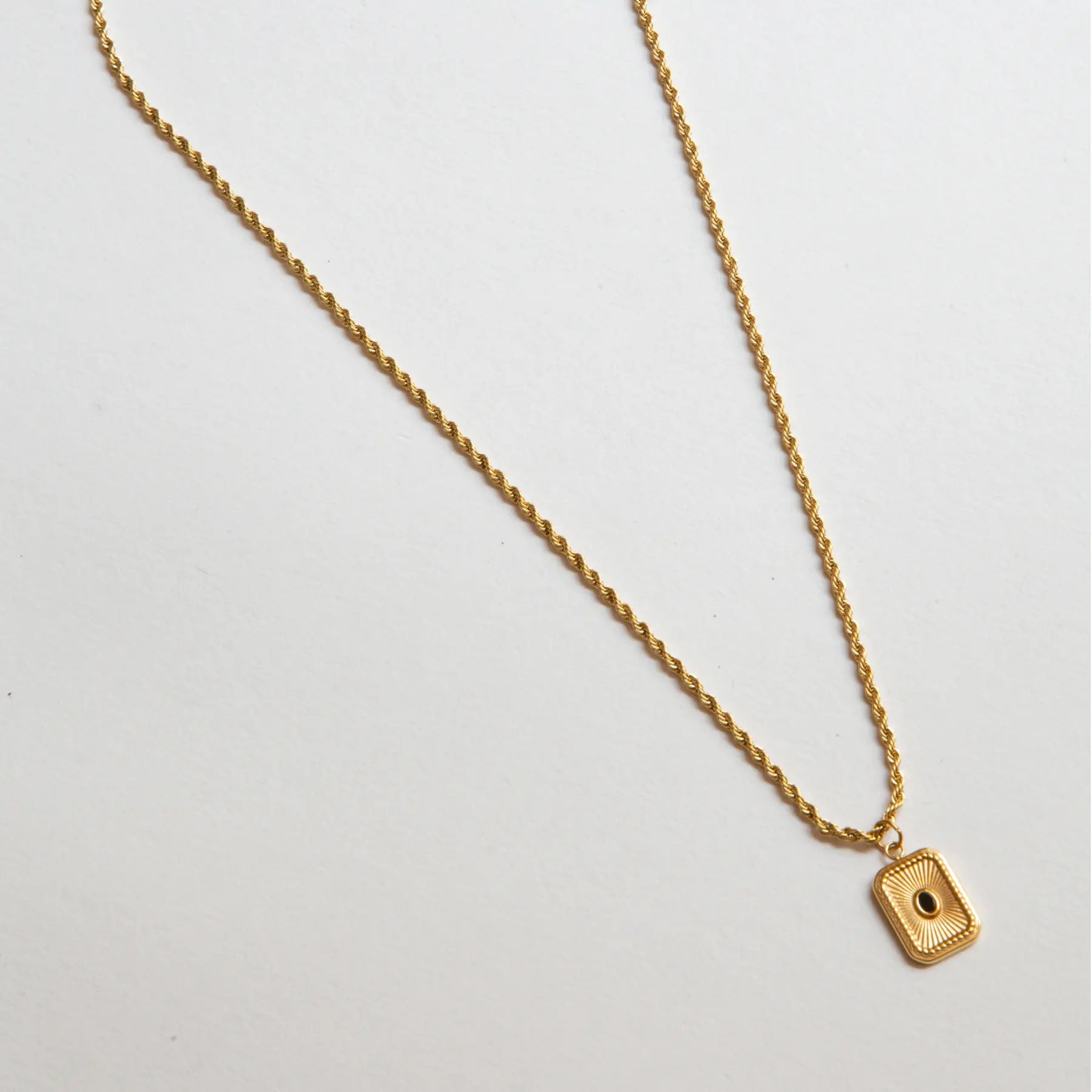 Onyx Gemstone Necklace