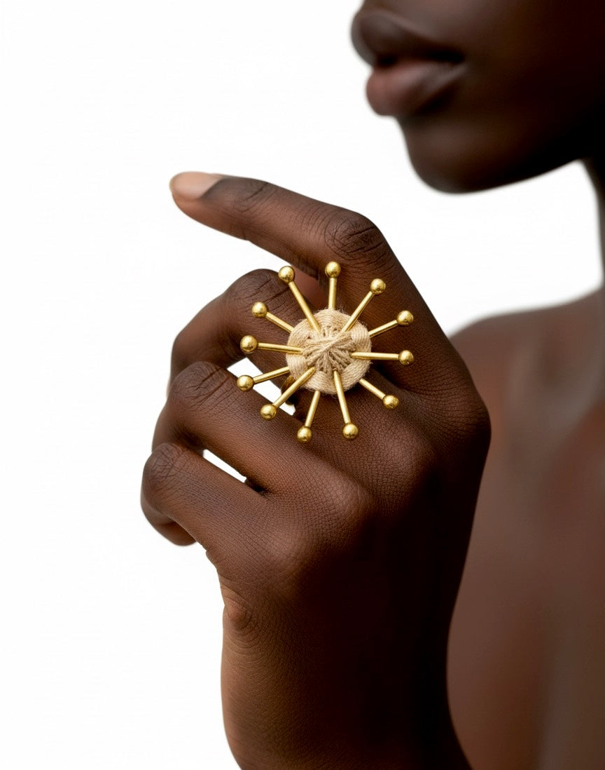 Lububi Spider Web Ring (S)