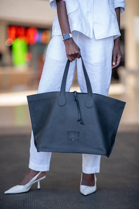 Nyali Leather Tote
