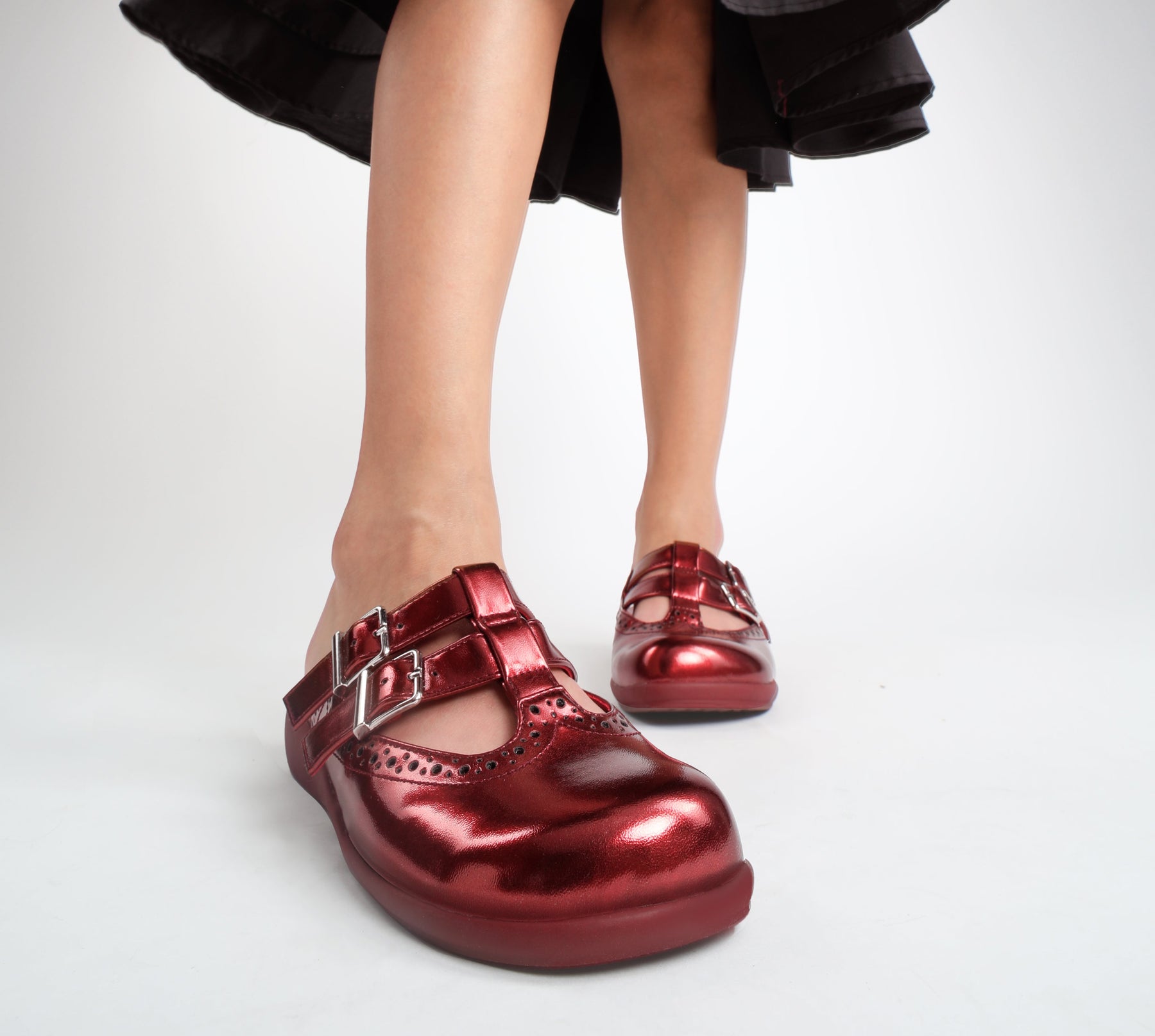 Chrome Crush Crimson Women's Clog