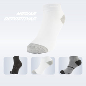 PACK DE 3 MEDIA TOBILLERA