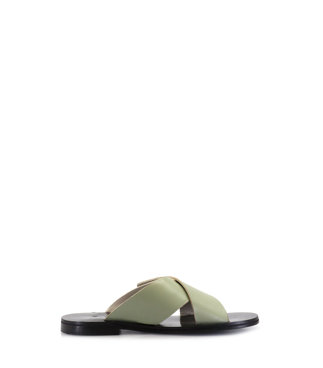 Chic Eco-Friendly Green Flats Blondie