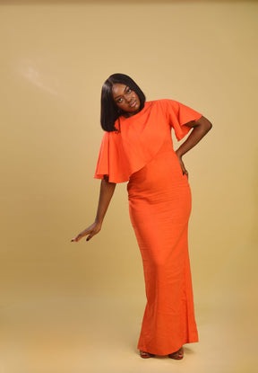 THE SIENNA CAPE DRESS