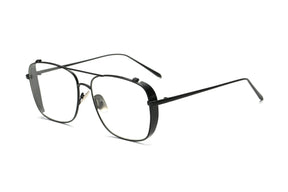 Round Big Frame Sunglasses - Clear