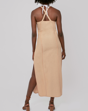 Kavya Cotton Halter Midi