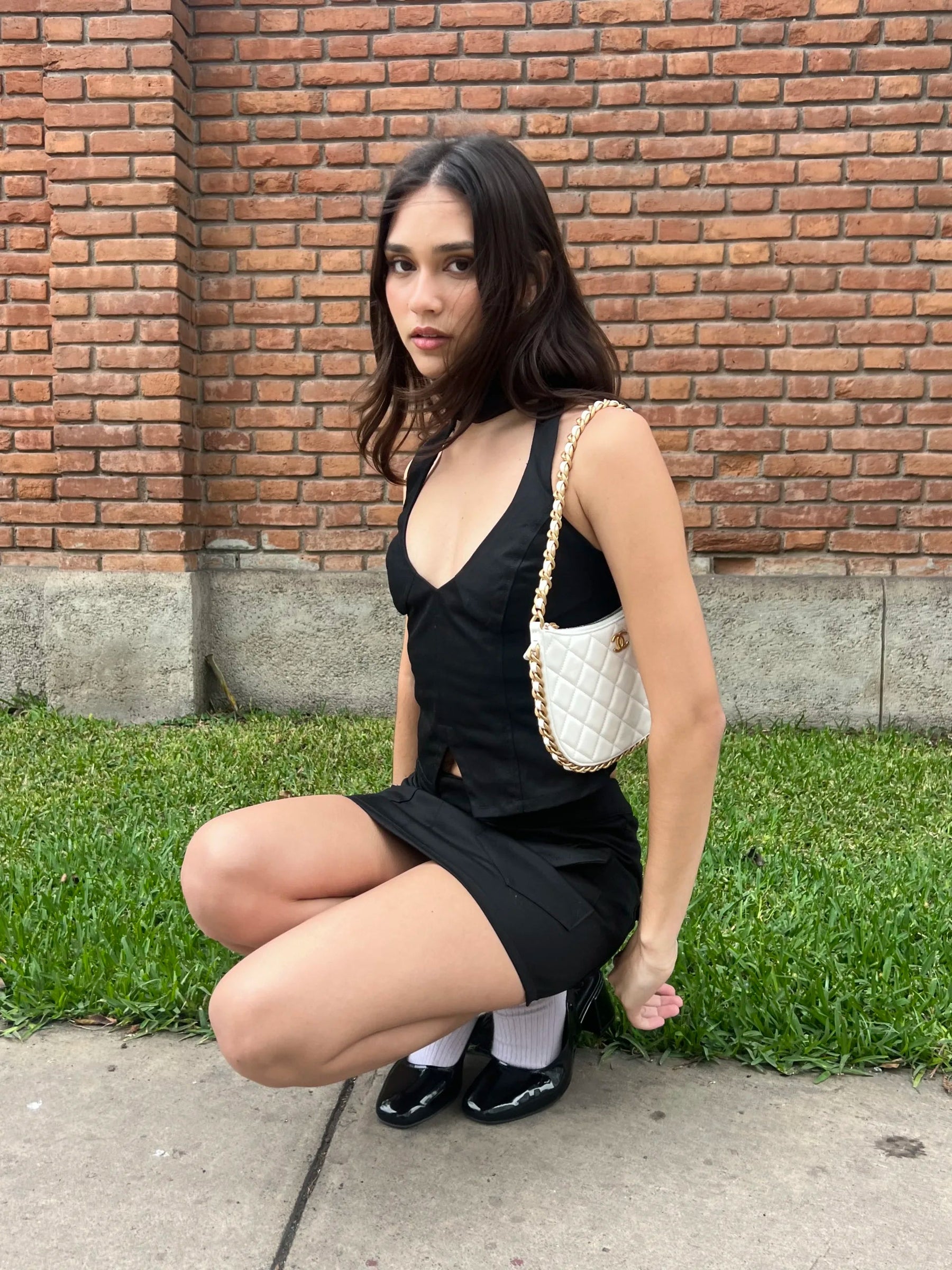 SAPPHIRE SKIRT – BLACK