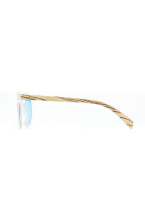 Aqua Wooden Sunglasses - INTI