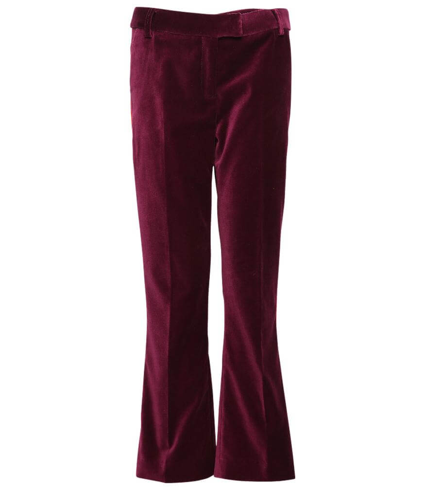 Giuliette Brown Violet Chino Pants