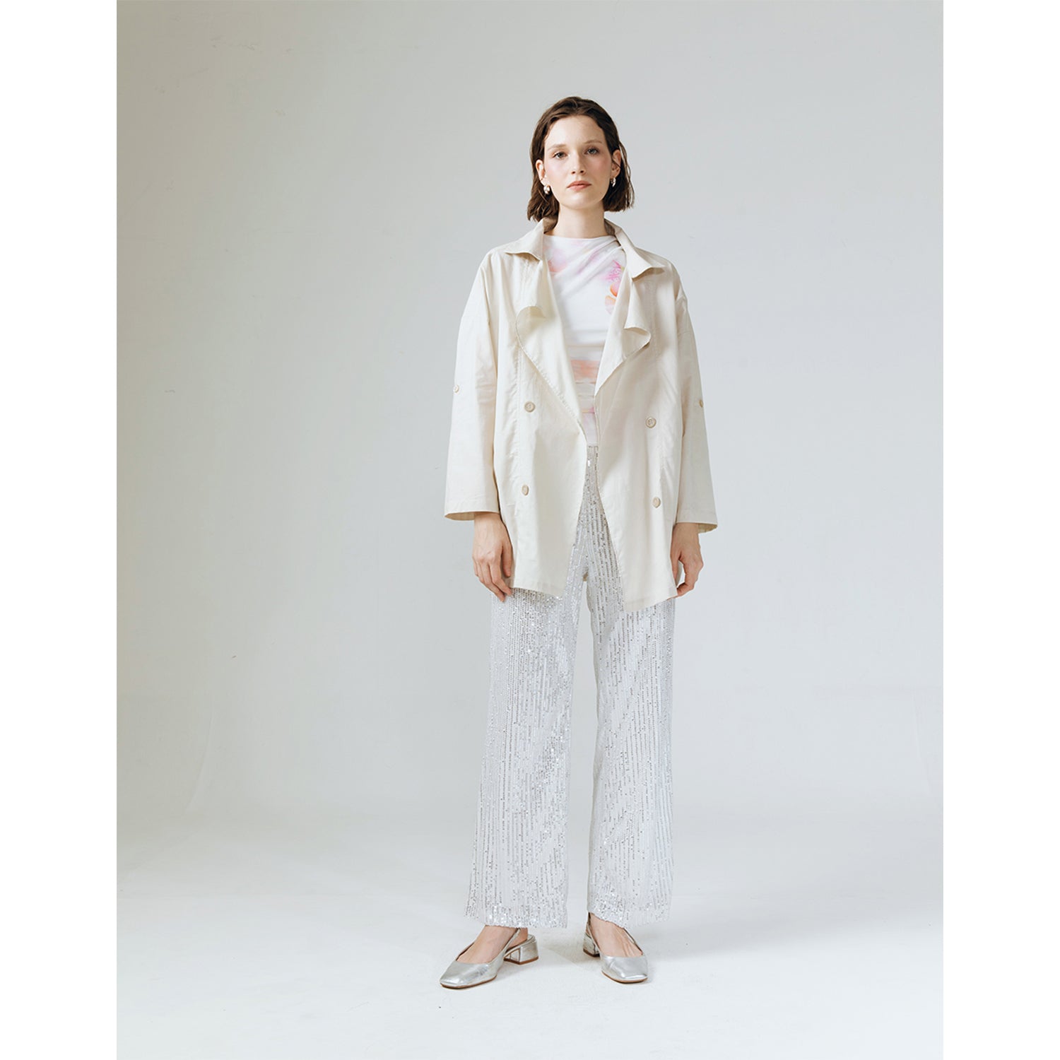 CARA  CONVERTIBLE SLEVEE BUTTON OUTERWEAR