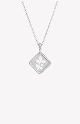 Olive Leaf Pendant Necklace