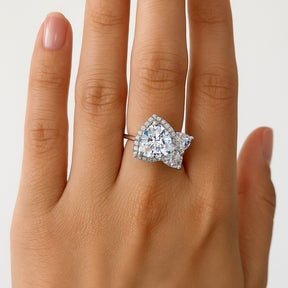 Trillion Collection Cocktail Ring