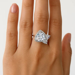 Trillion Collection Cocktail Ring