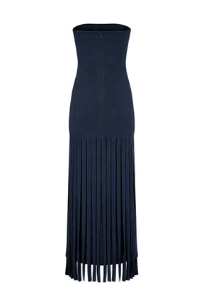 AYLA DRESS - NAVY