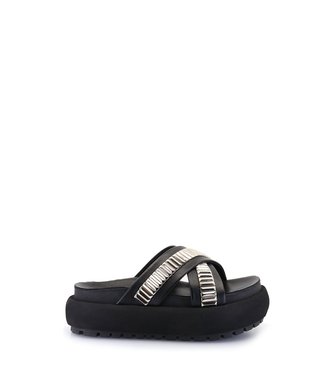 Cohen Eco Chic Cross-Strap Sandals