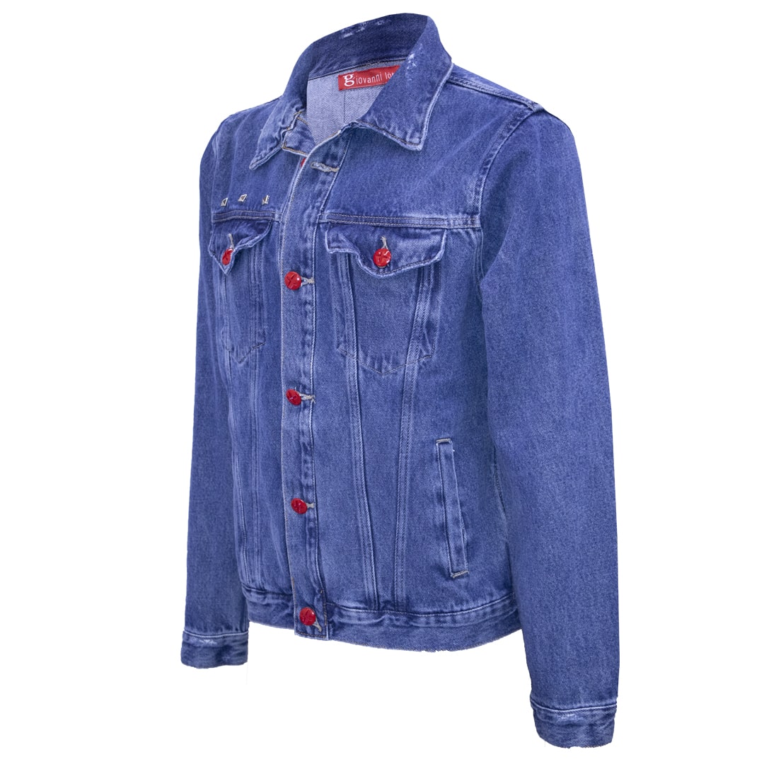 Classic blue denim jacket