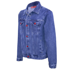 Classic blue denim jacket