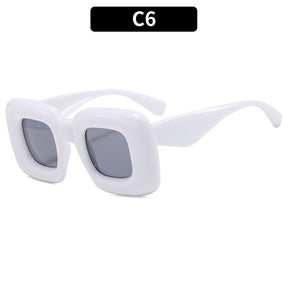New Inflatable Sunglasses Funny Square Street Sunglasses