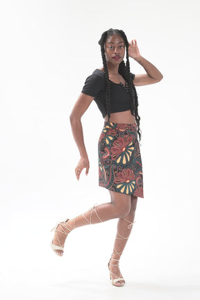 Agbogho Mini Skirt