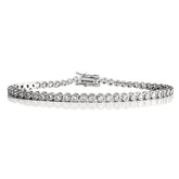 THE “POPPY” 2MM BEZEL TENNIS BRACELET