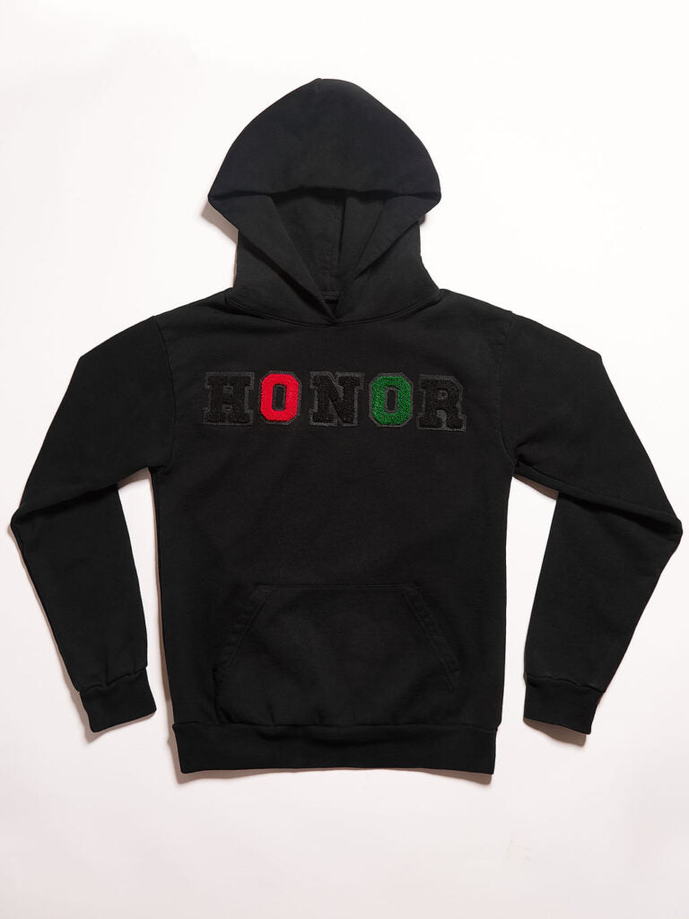 Excellence Staple Hoodie - Blk/Pan