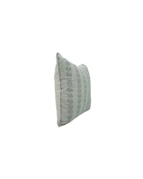 Hand-carved Block Printed Printed Pure Linen Cushion Cover - Tribal Arrow
