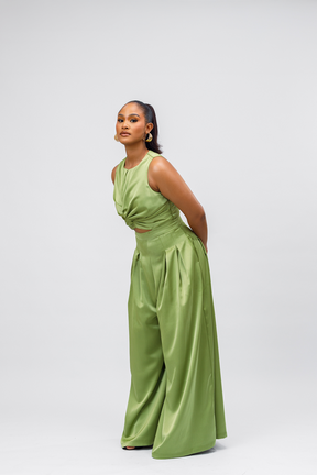 Knot Wide Leg Jumpsuit