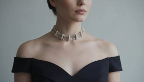 Sicilia Ceramic & Semi-precious Choker