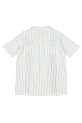Mixed Up Clothing Boys Bordado Short Sleeve Button Down Shirt