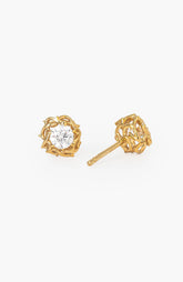 Crown of Thorns Stud Earrings