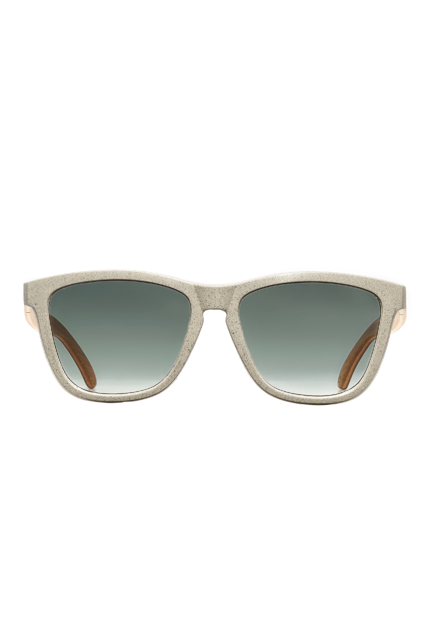 Green Fade Wooden Sunglasses - INTI