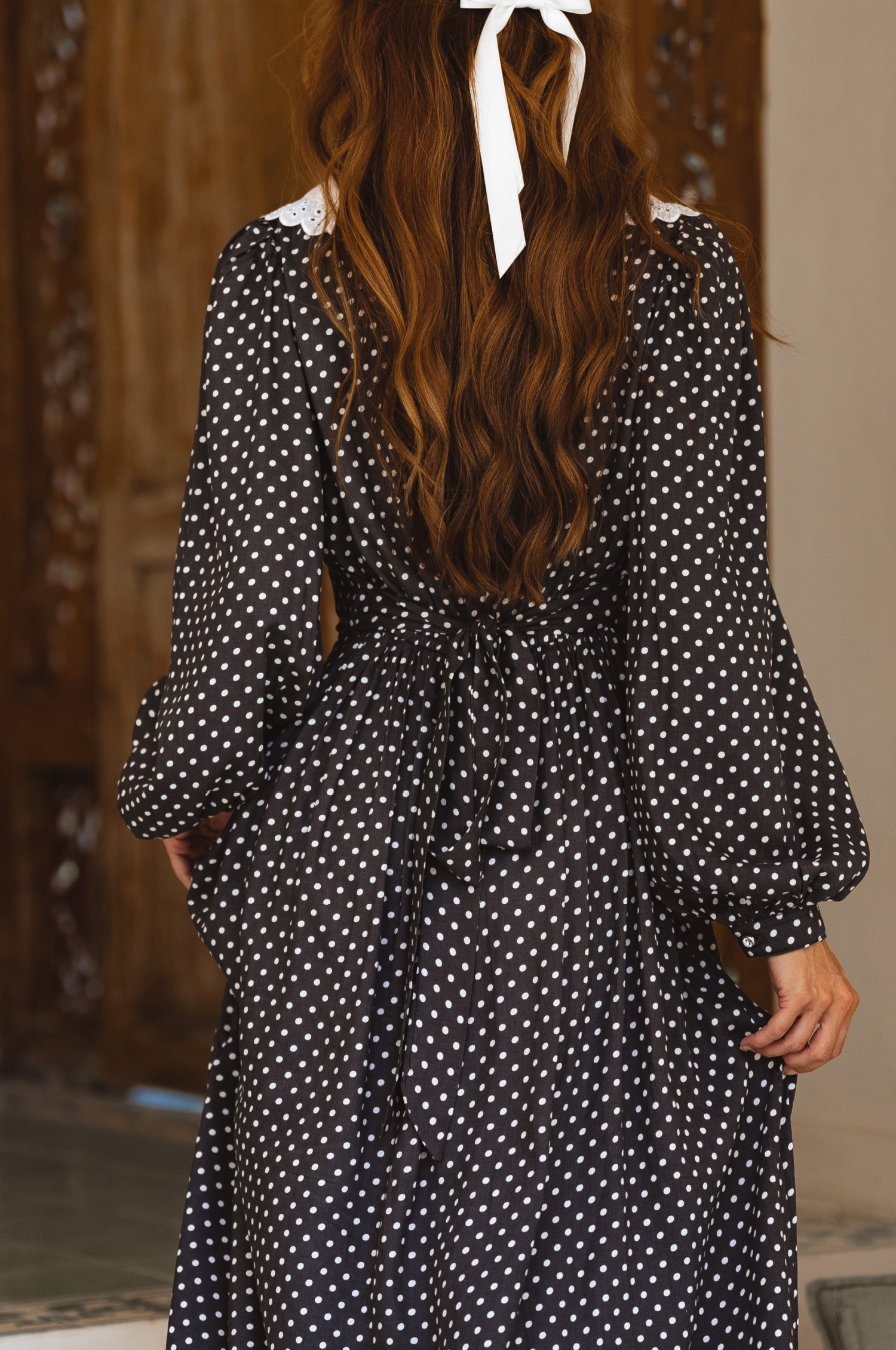 L / Grey Polka Dot L / Grey Polka Dot