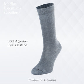 MEDIA EJECUTIVA PUNTA SIN COSTURA UNITARIA