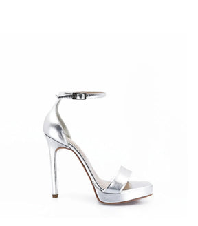 Barbi Luxe Silver Platforms