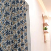 Elegant Hand Block Print Curtains: Pushp Samhita