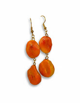 Adore Porcelain-effect Earrings - Hand-sculpted Design