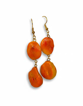 Adore Porcelain-effect Earrings - Hand-sculpted Design