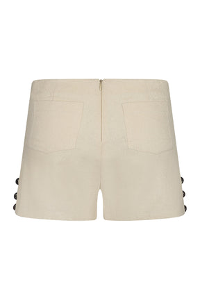 Tropical Short  Beige