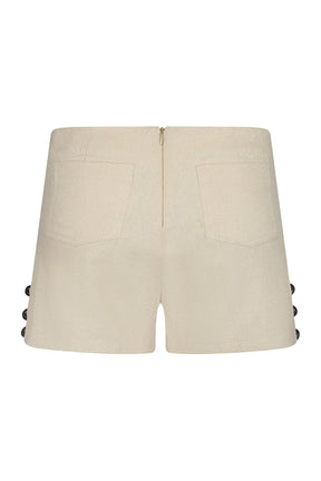 Tropical Short  Beige