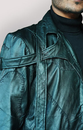 Unisex Genuine Leather Jacket Coat