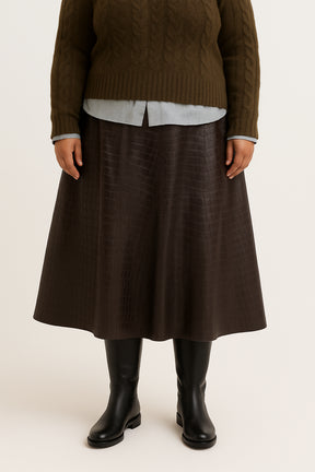 Bergen Riding Boot in Smooth Calf Leather (Wide Calf)