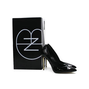 DNB Signature Black Patent Leather Pumps