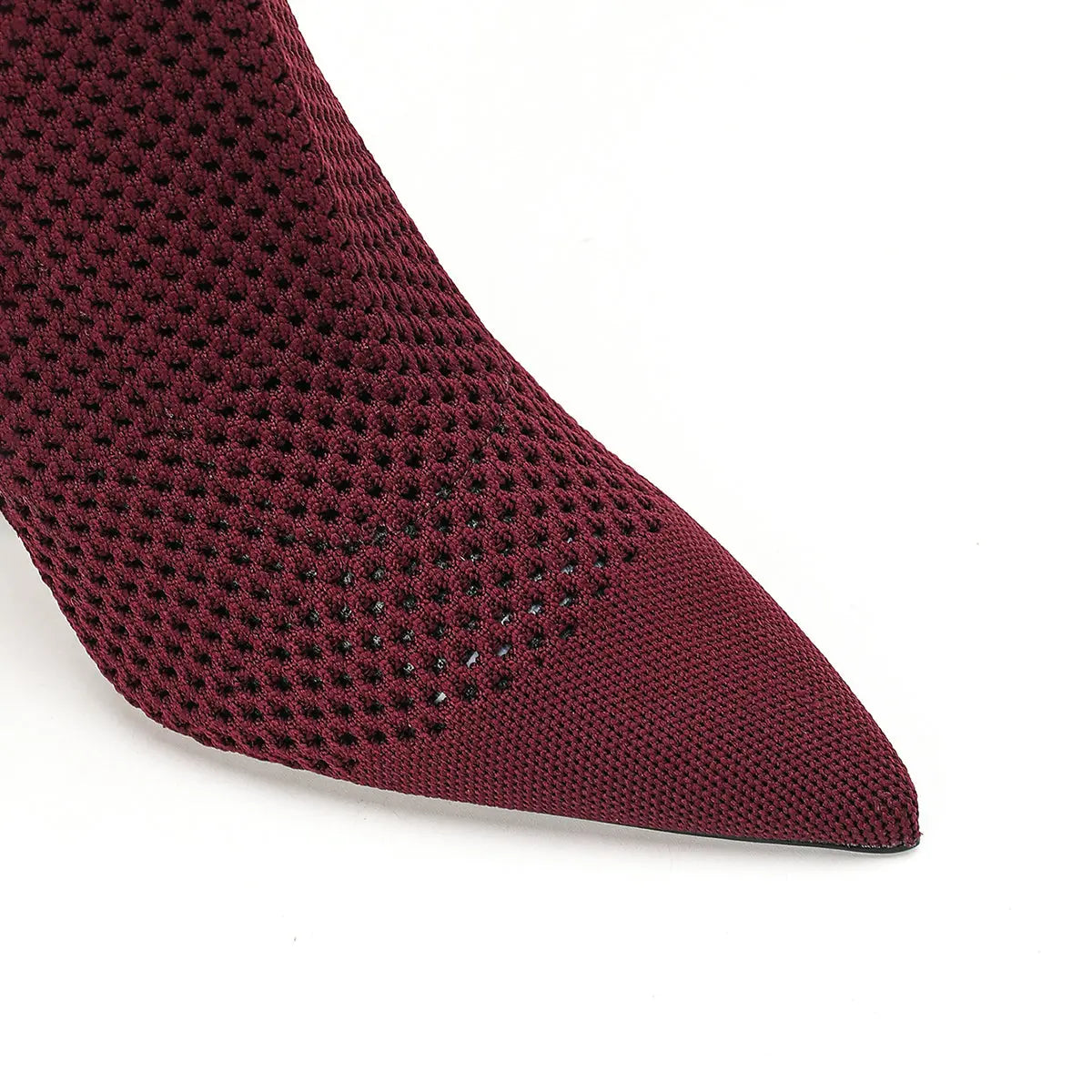Brooklyn Knit Point Boot