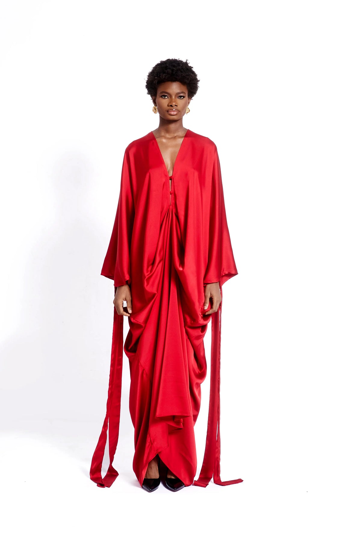 EVE DRAPED DRESS -