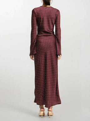 Adele Polka-Dot Gown