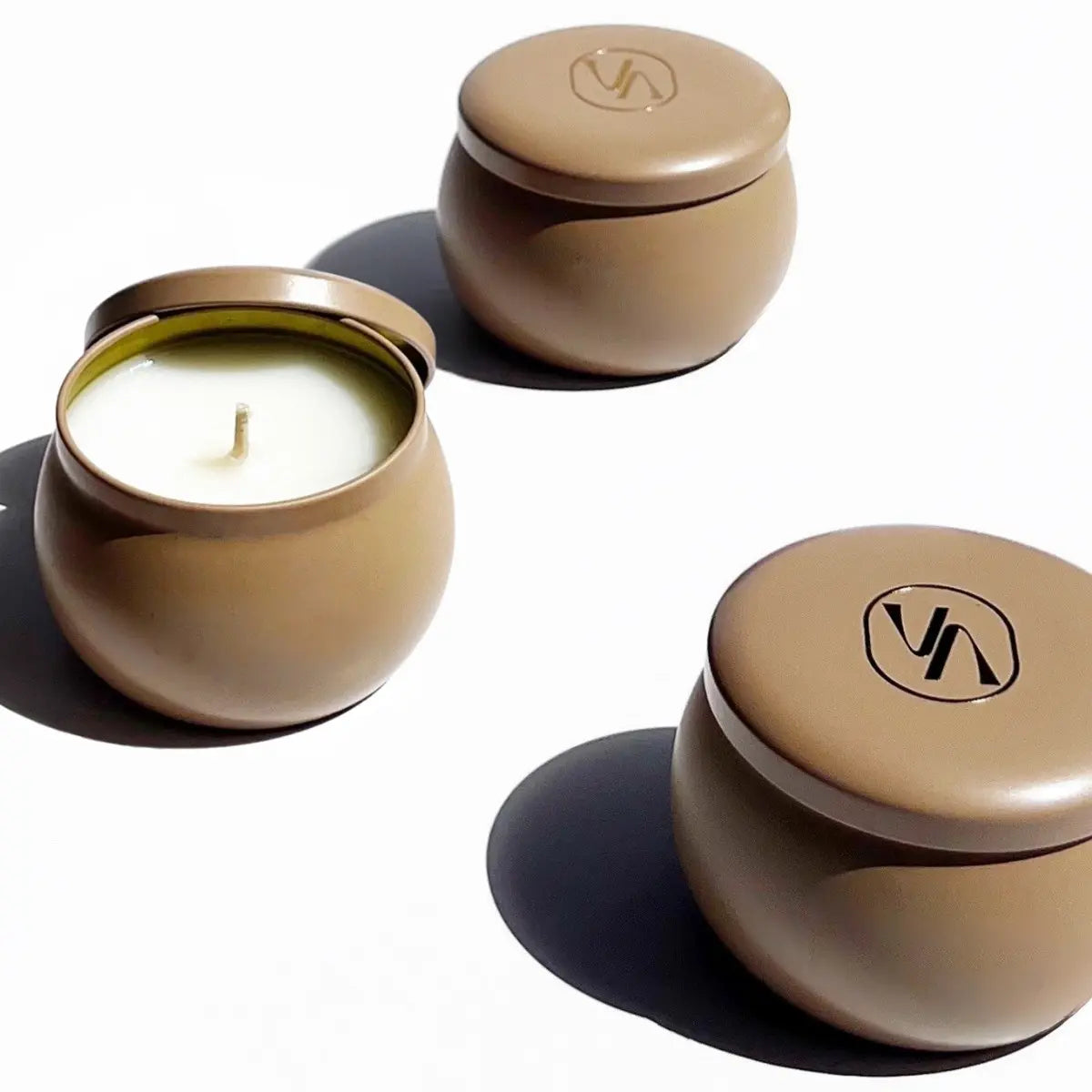 Mini Scented Travel Candle With Cotton Wick In Savannah Daze